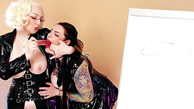 Backstage behind the scenes, behind the scenes lesbian, latex pvc big boobs, backstage blonde, behind the scene teacher